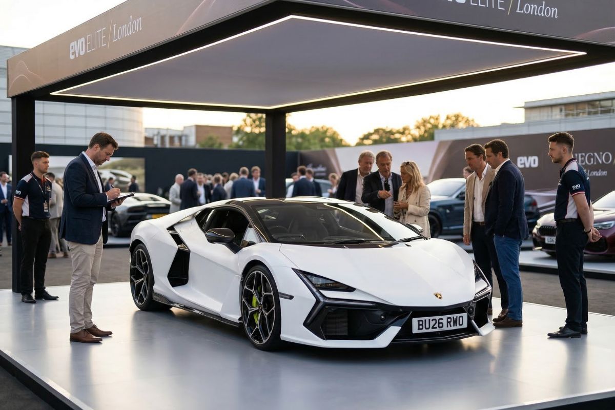 Lamborghini Revuelto at London event