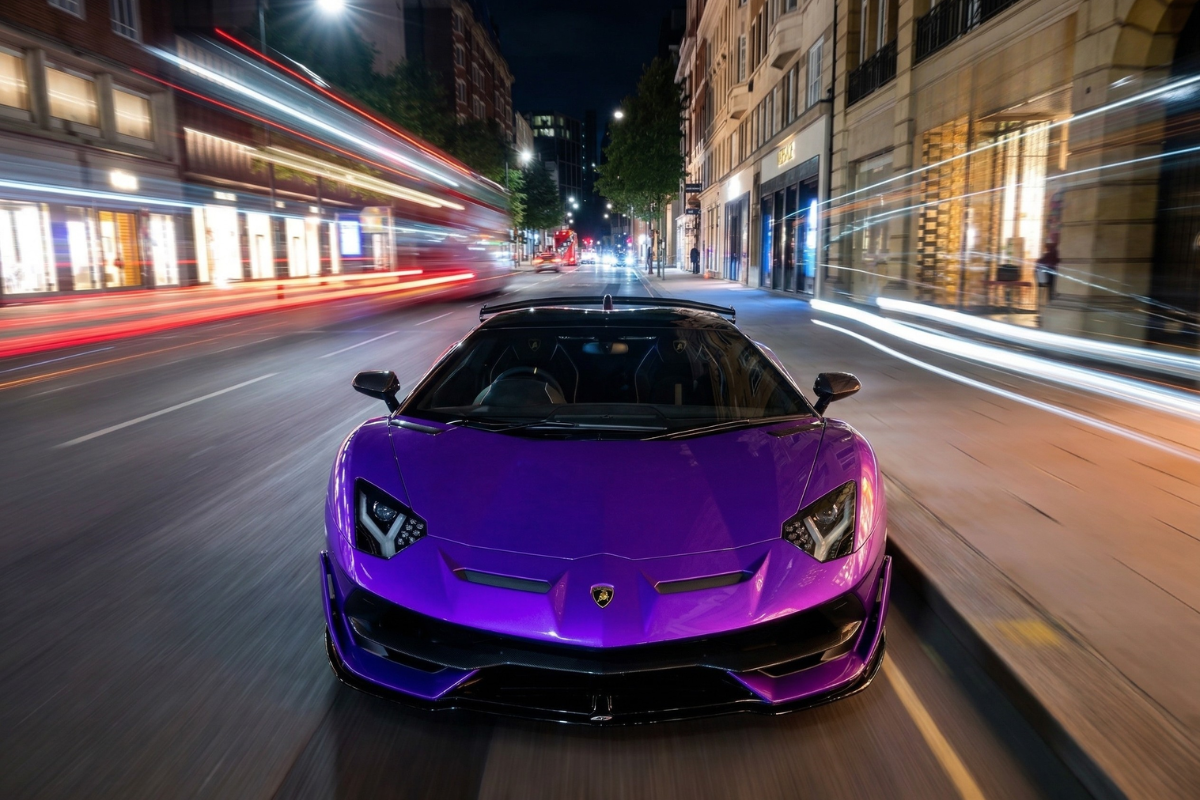 Lamborghini SVJ timelapse London
